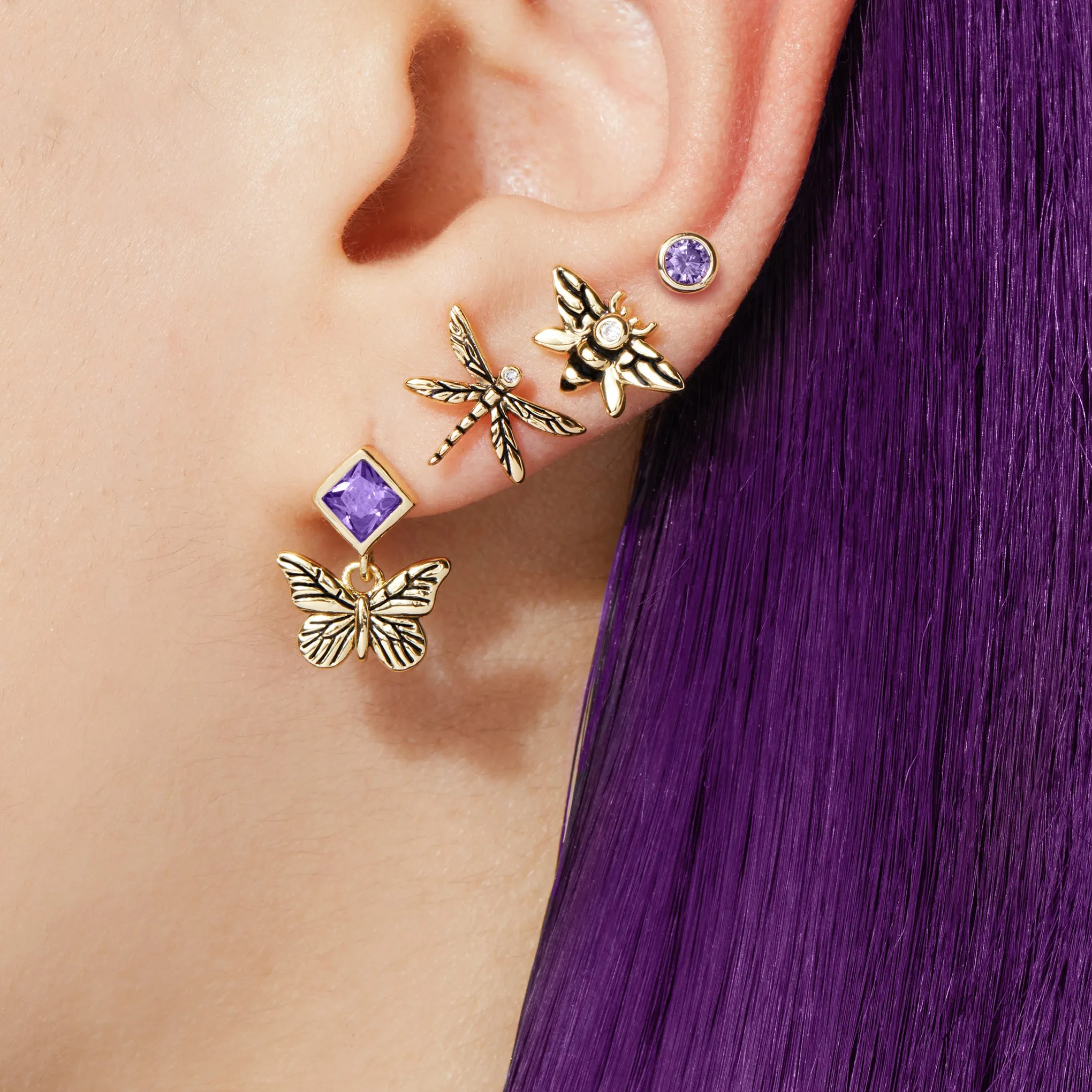 Bee Studs