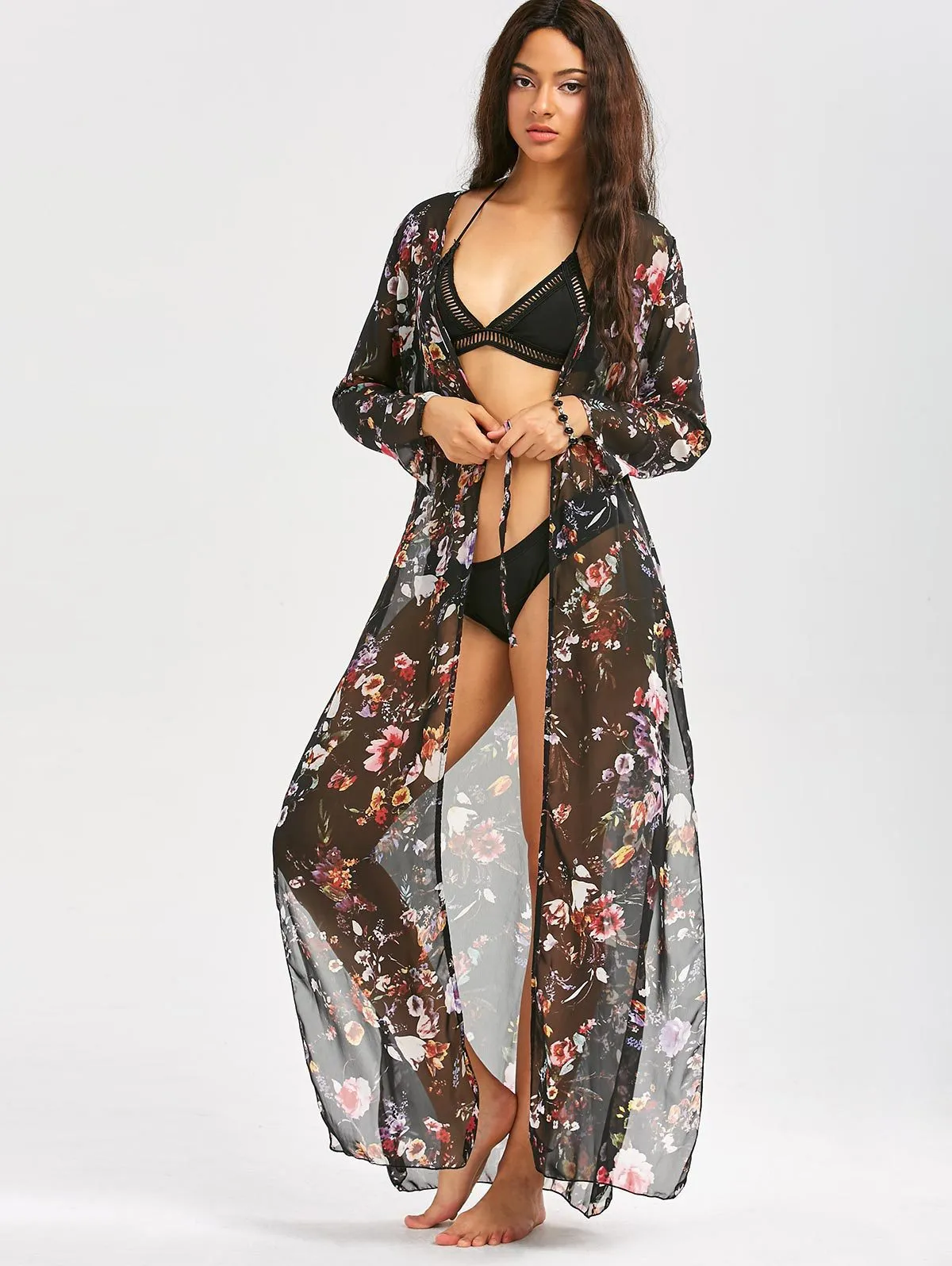 Floral Loose Beach Dress