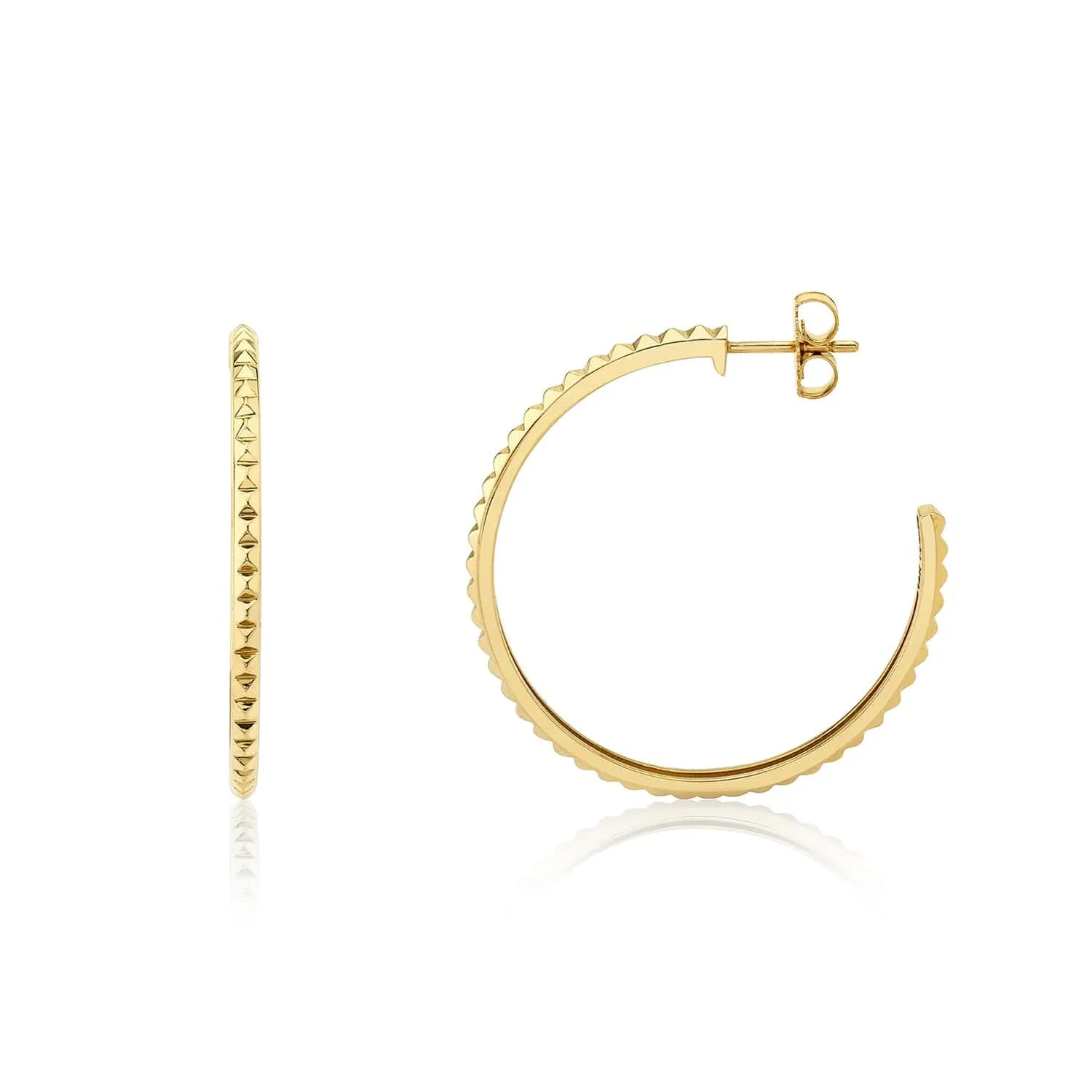 Foundation Hoop Earrings