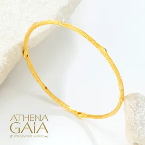 Four Seasons Winter Bangle