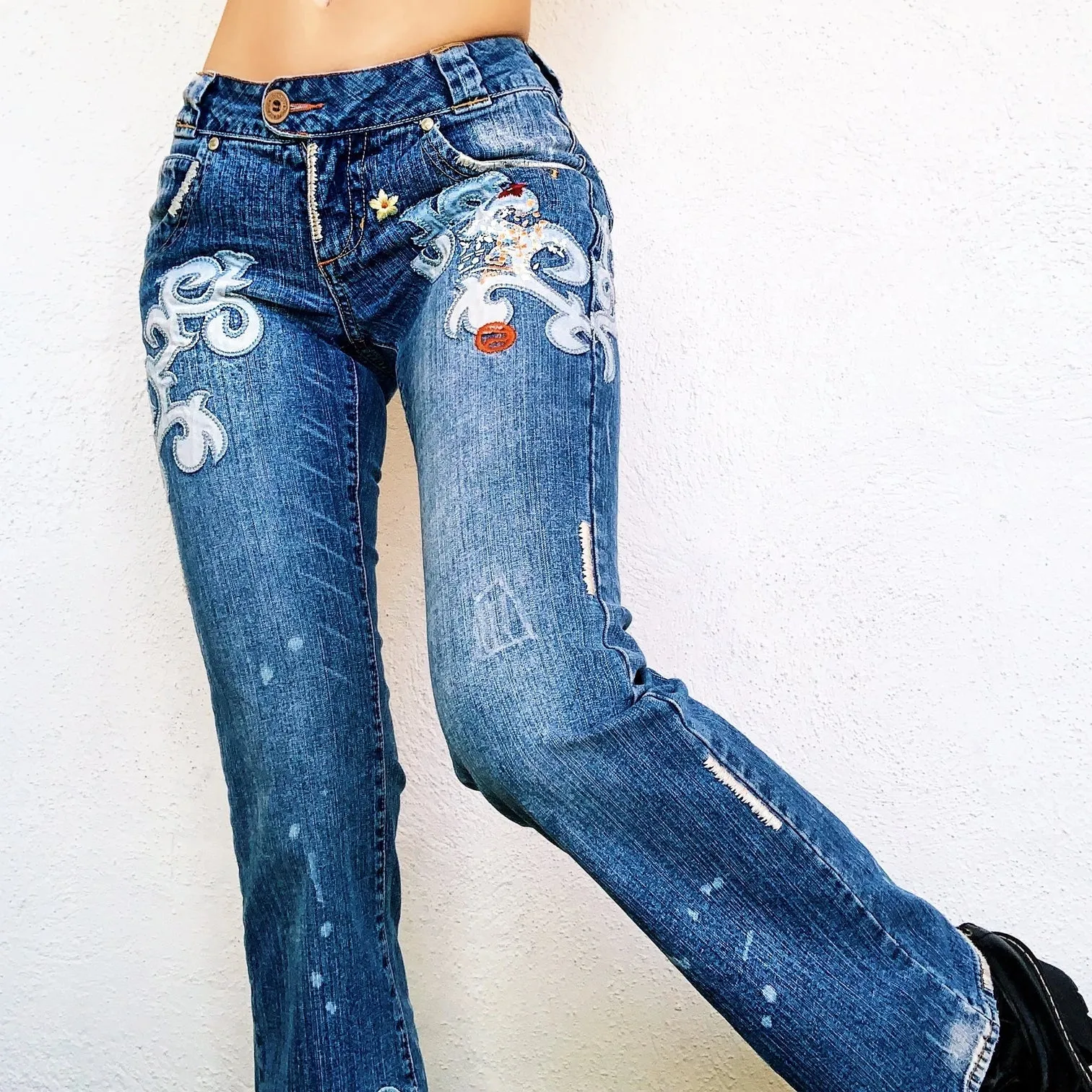 Funky Appliquéd Pepe Jeans
