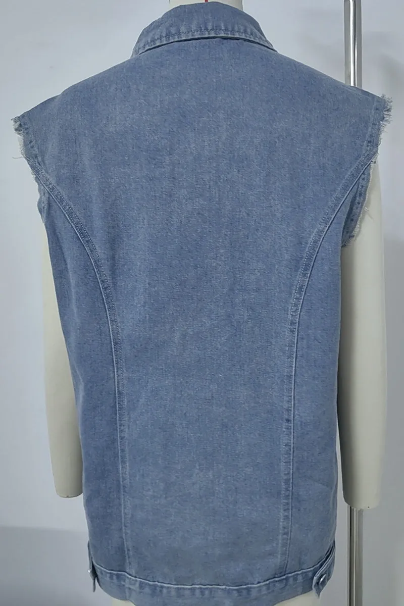 HTO2169 Patchwork Vest Top