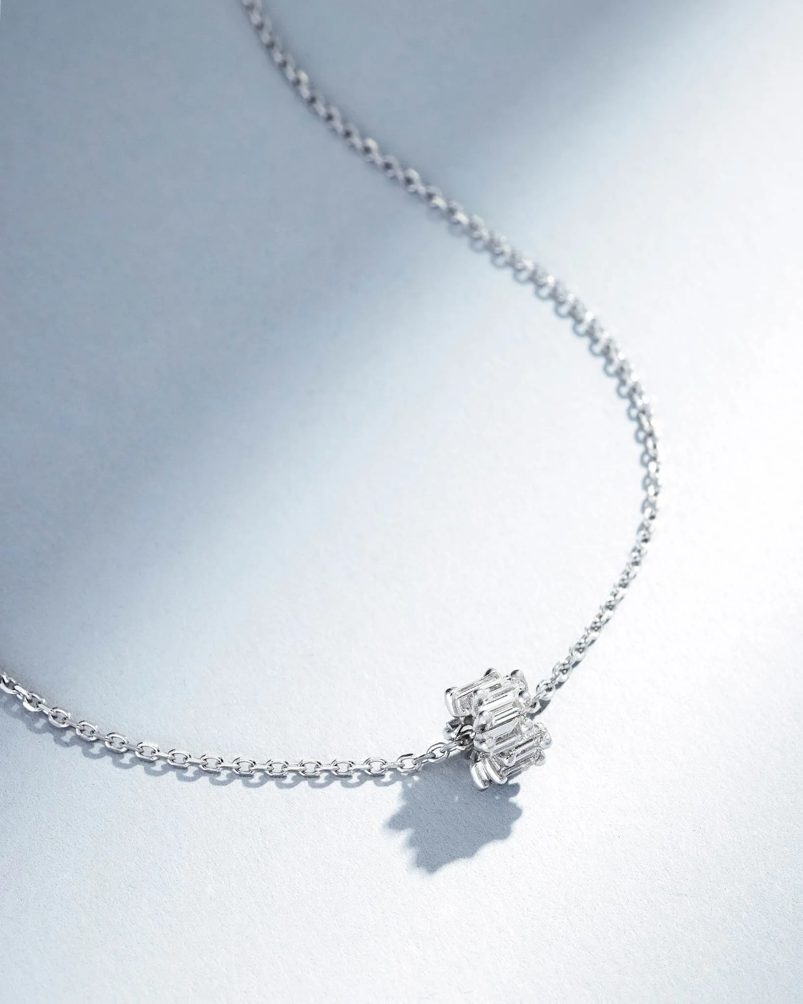Infinite Diamond Rondelle Pendant