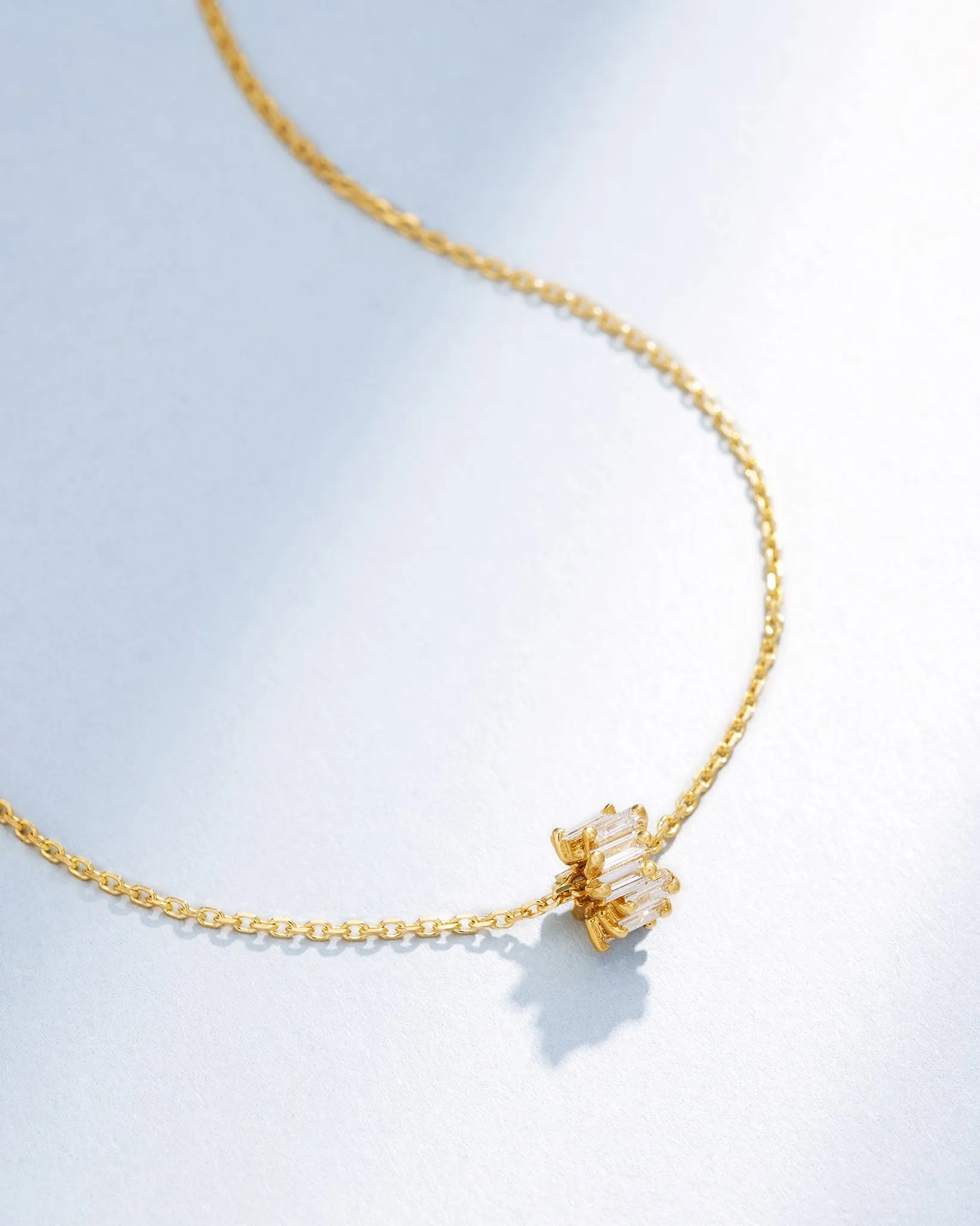 Infinite Diamond Rondelle Pendant