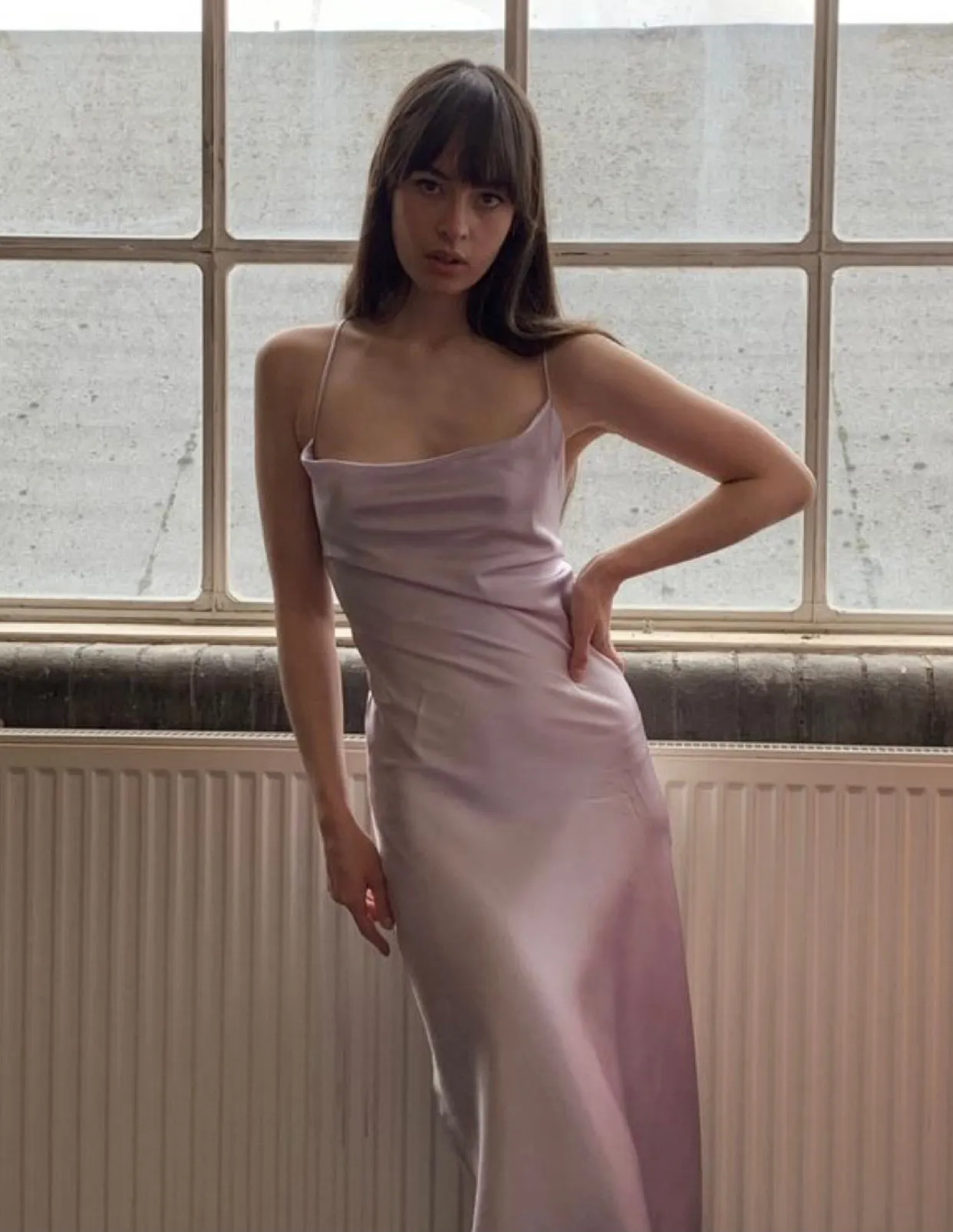 Jacqueline Satin Dress