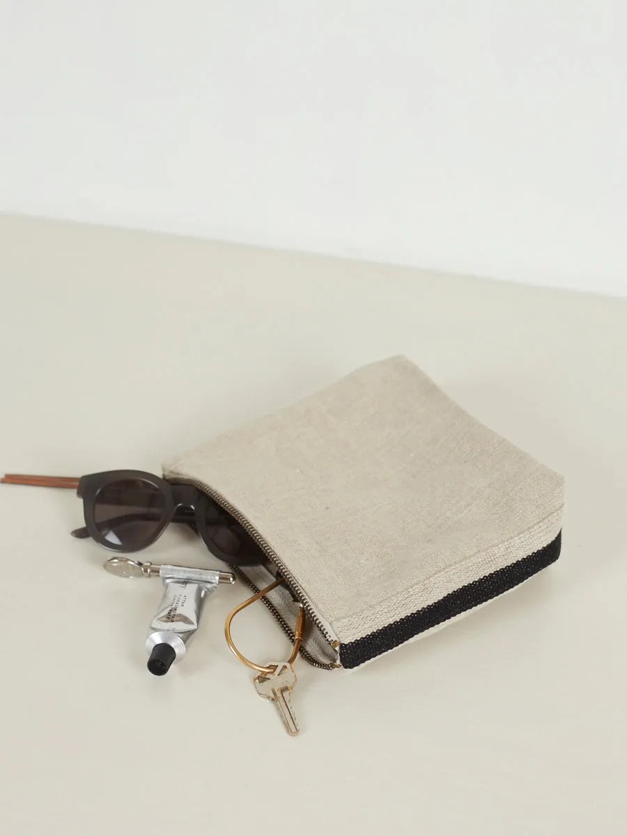 James Linen Pouch