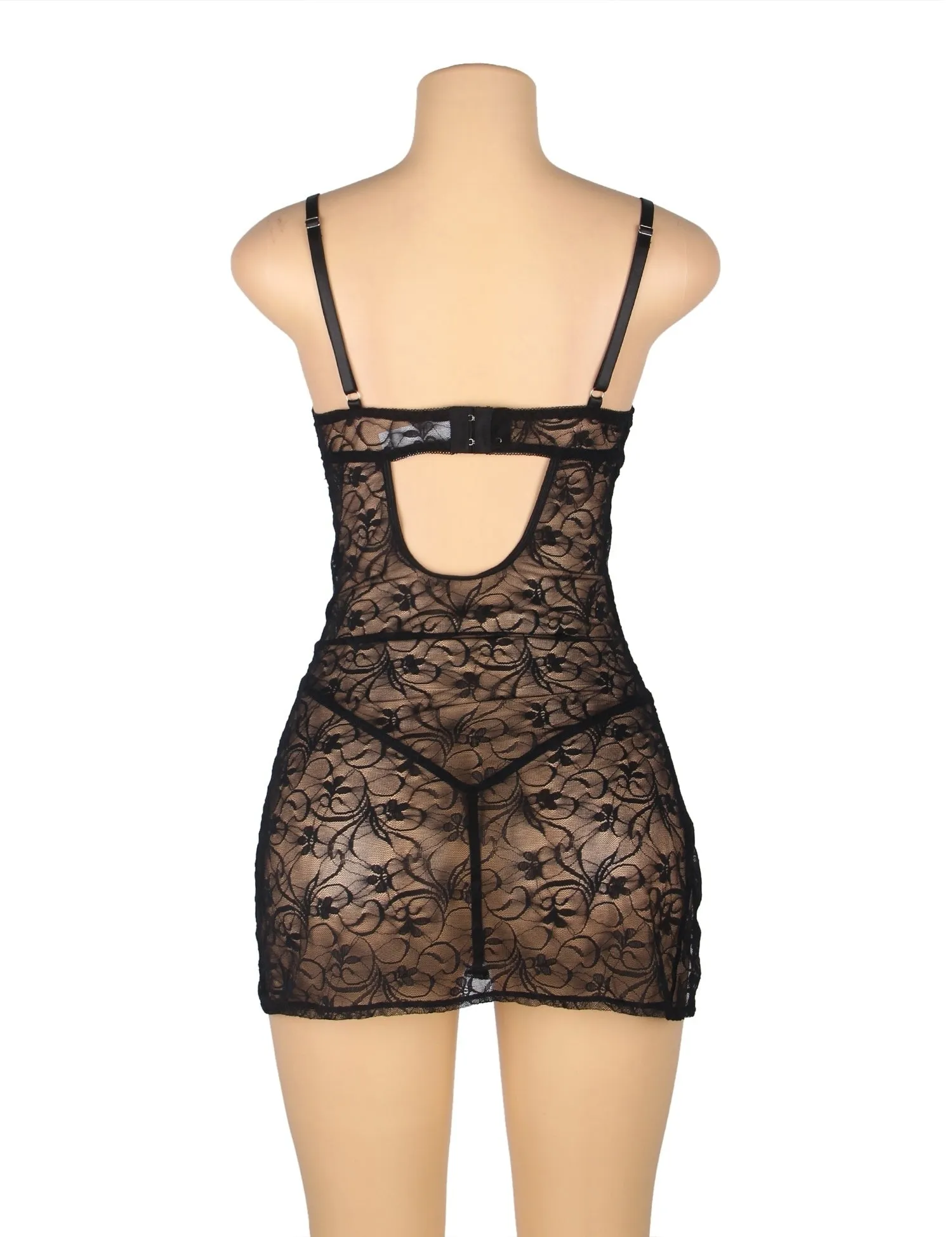 Lace With Underwire Adjustable Straps Babydoll Egypt Lingerie