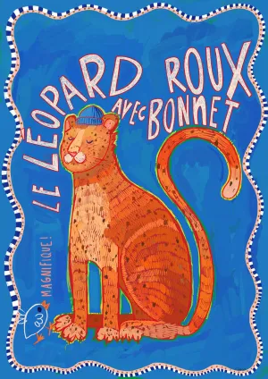 Le Léopard Roux Matte Art Print