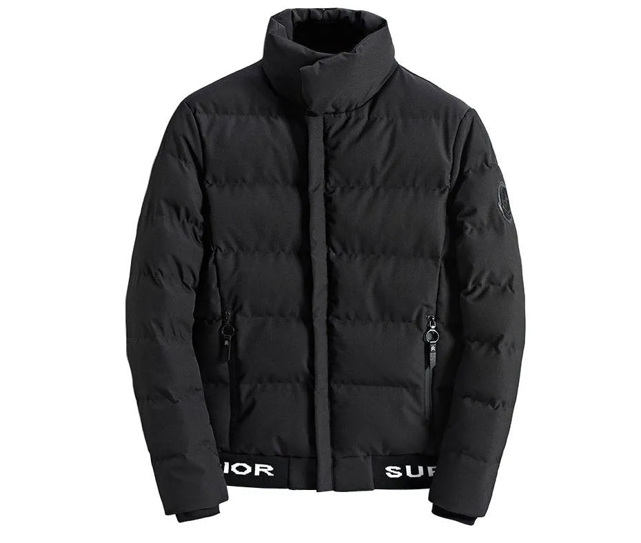 Men's Winter Thick Cotton-Padded Short Jacket