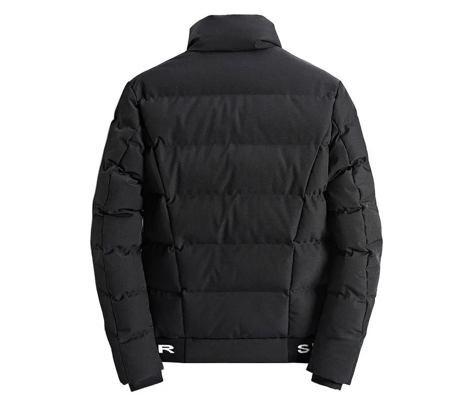 Men's Winter Thick Cotton-Padded Short Jacket