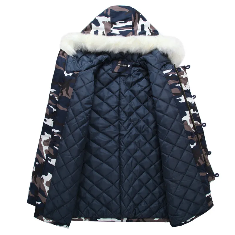 Men's Winter Warm Thick Parka