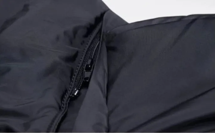 Men's Winter Warm Windproof Casual Medium Long Parka
