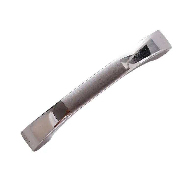 Metal Handle Chinese Simple Modern Door Handle Wardrobe and Cabinet Wine Cabinet Aluminum Alloy Handle