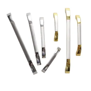 Metal Handle Chinese Simple Modern Door Handle Wardrobe and Cabinet Wine Cabinet Aluminum Alloy Handle