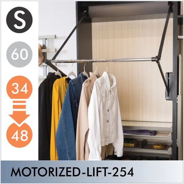 Motorized Wardrobe Lift 254