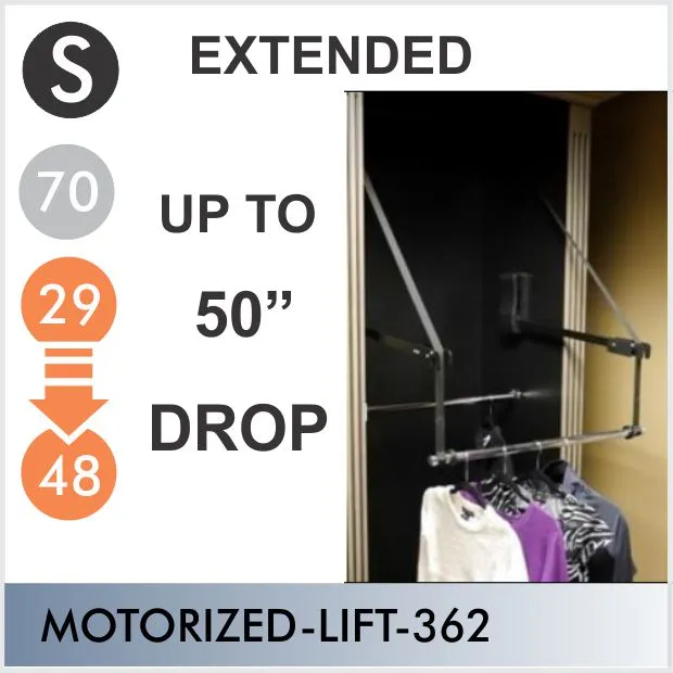 Motorized Wardrobe Lift 362
