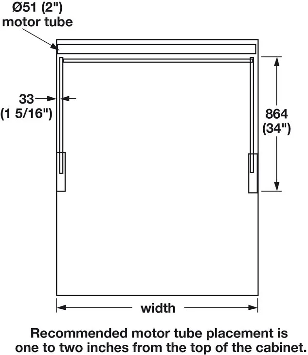 Motorized Wardrobe Lift 362