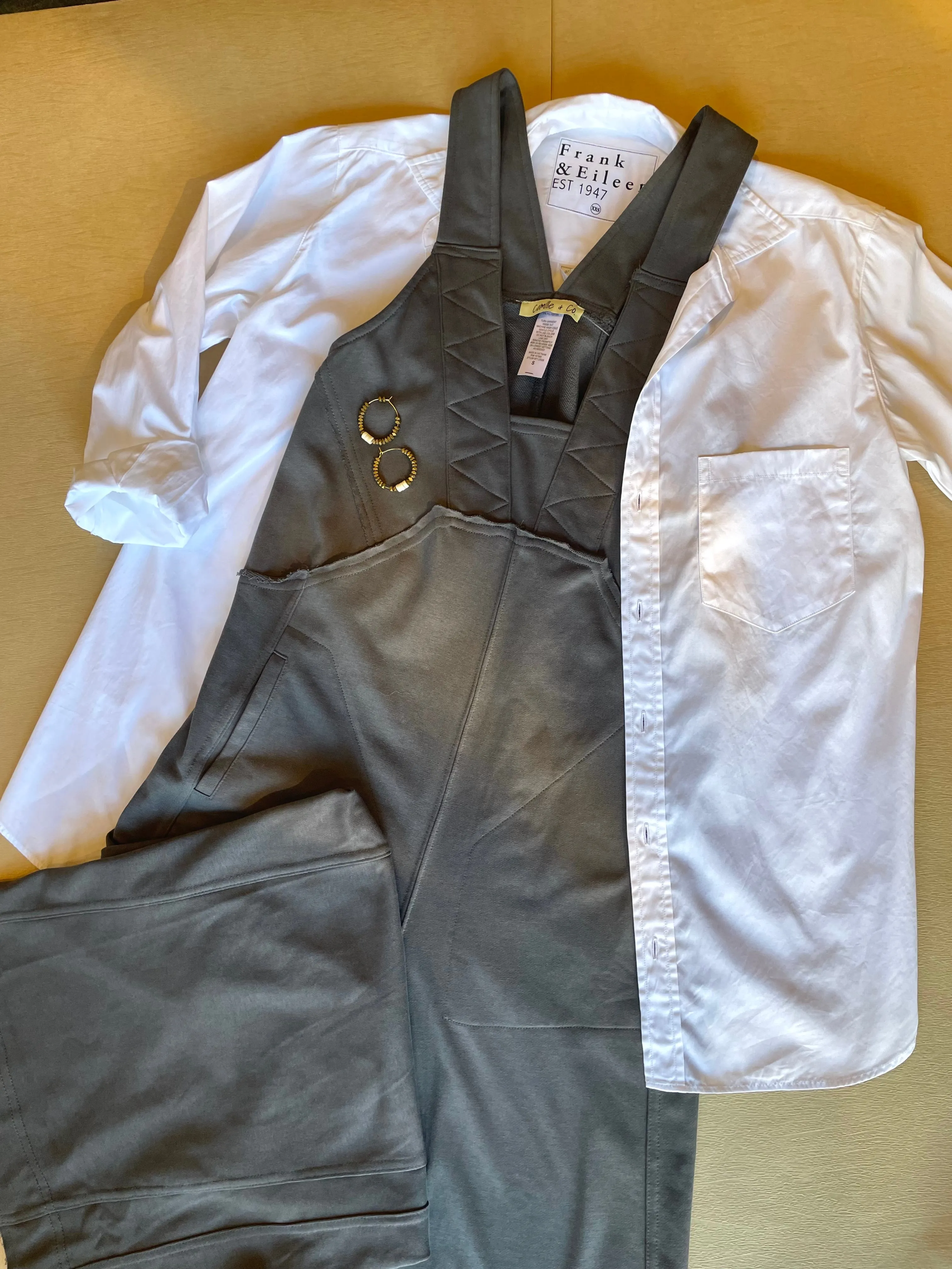 Overall Jumpsuit - Charcoal