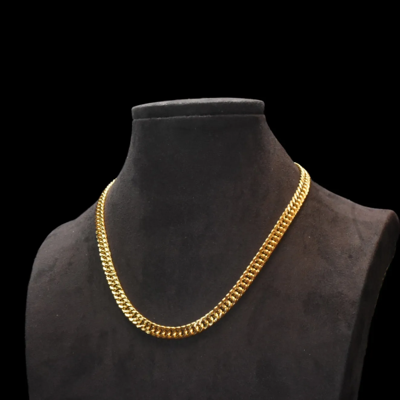 "Chain of Elegance: Elevate Your Style with the 24K Gold Plated Men's Collection by ASP Fashion Jewellery"