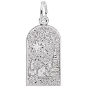 Rembrandt Charms - Noel Christmas Scene Charm - 6425