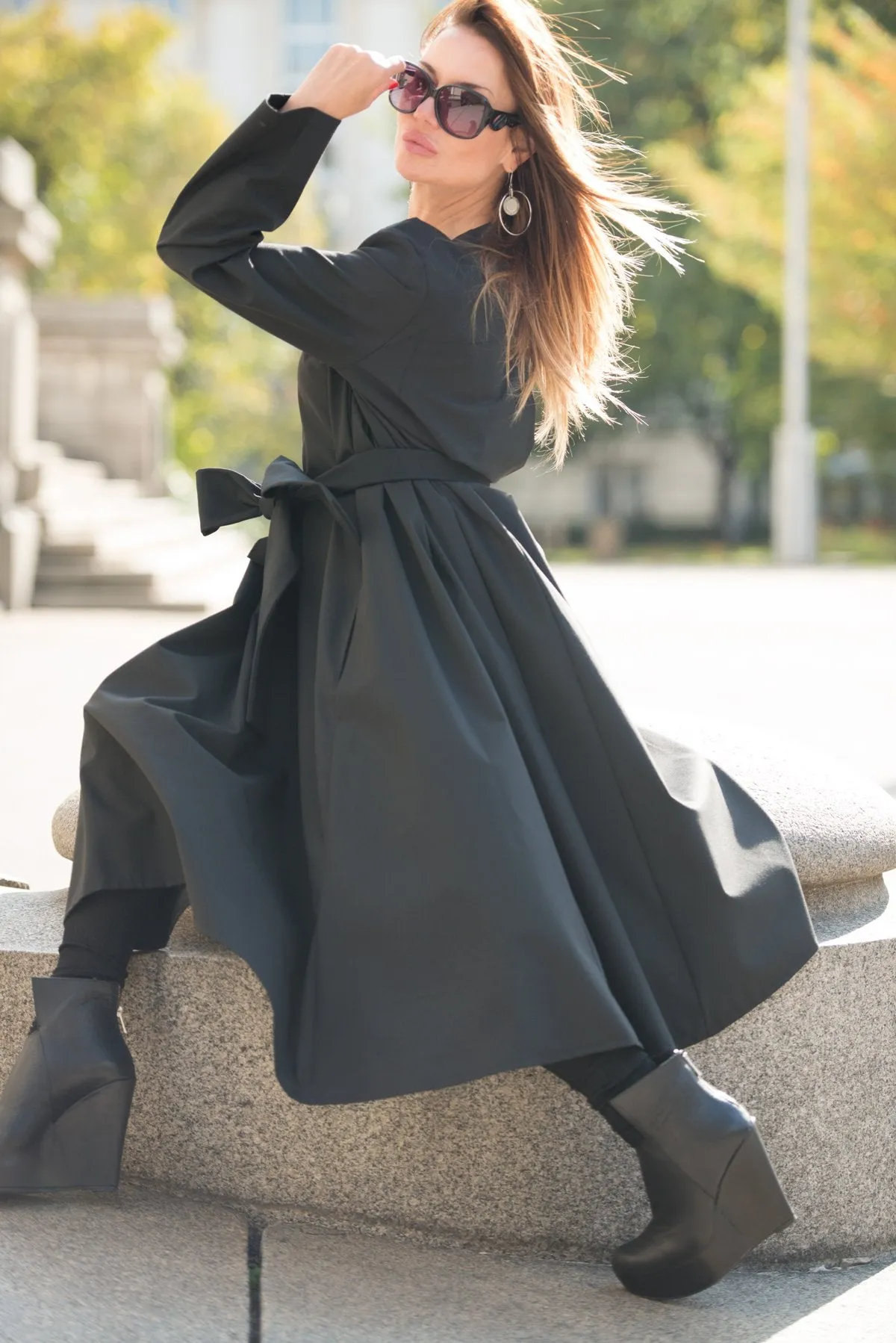 SAMANTA Loose Fit Long Dress SALE