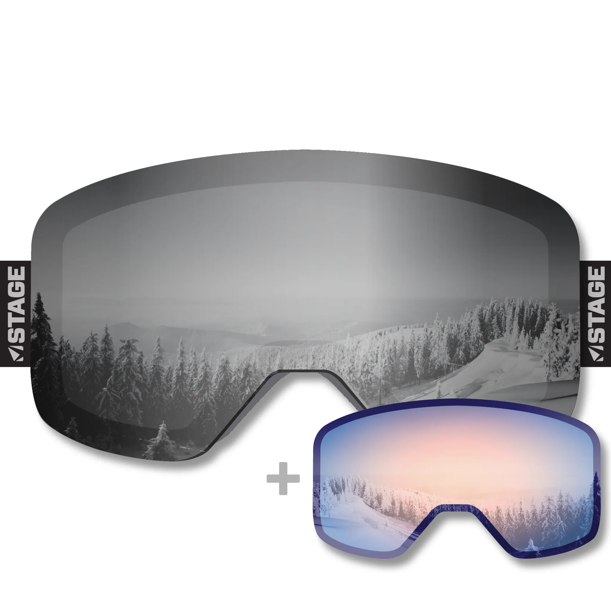 Share Winter Foundation Propnetic - Magnetic Ski Goggle   Bonus Lens