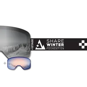 Share Winter Foundation Propnetic - Magnetic Ski Goggle   Bonus Lens