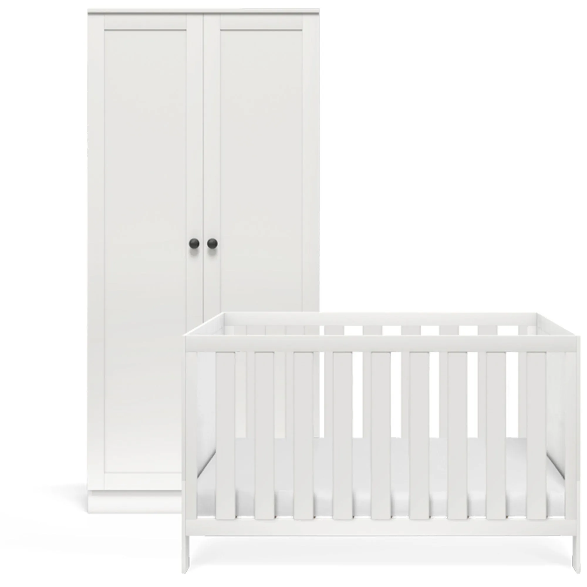Silver Cross Bromley 2 Piece Wardrobe Room Set