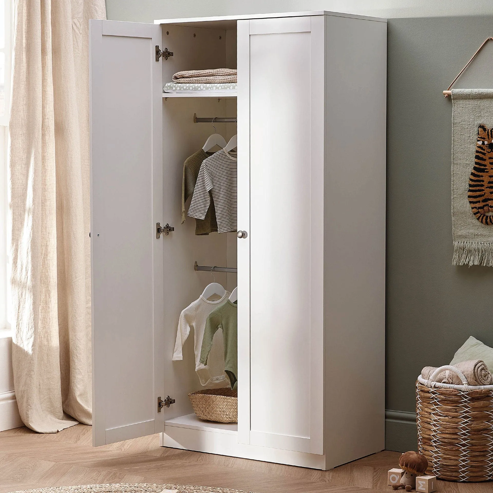 Silver Cross Bromley 2 Piece Wardrobe Room Set