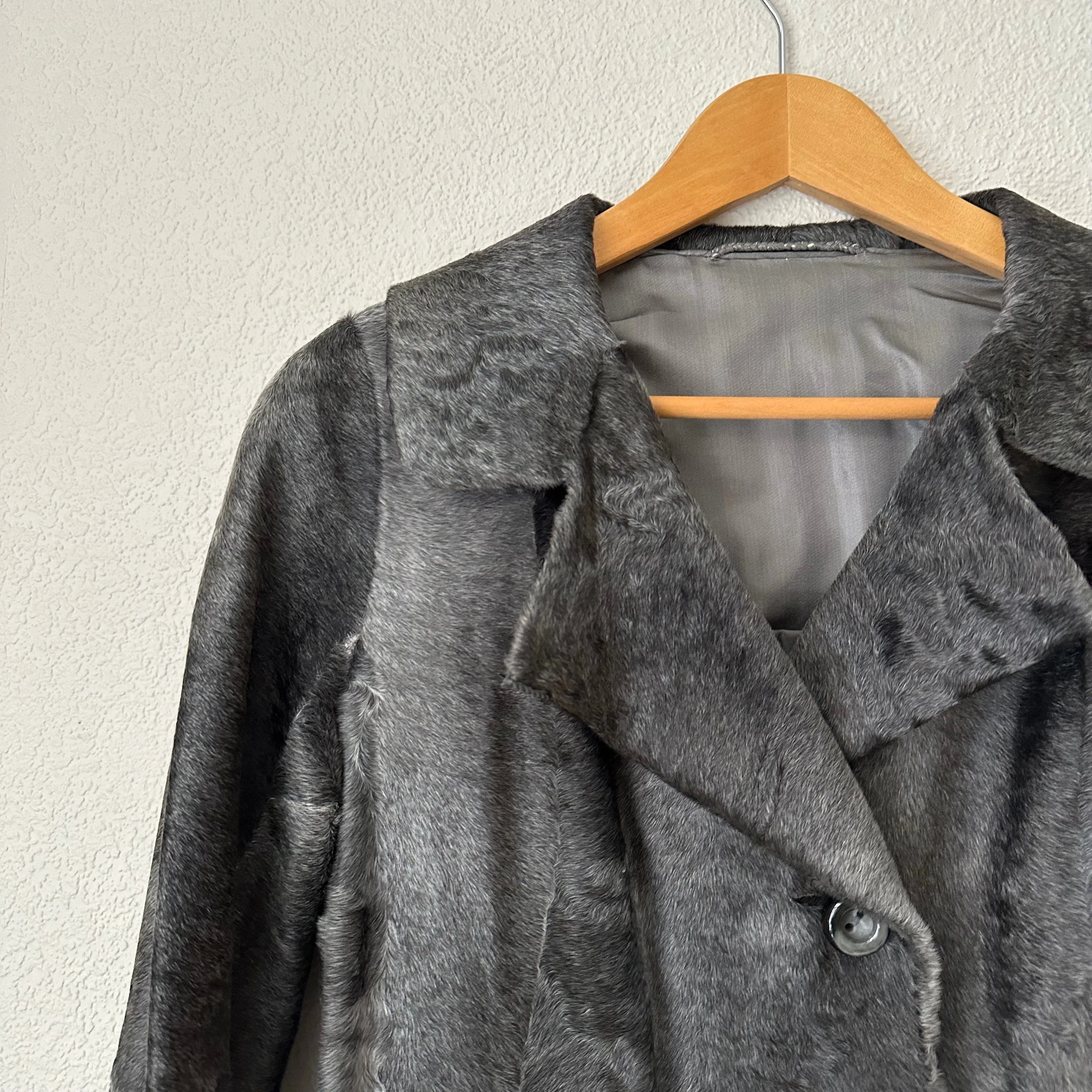 Vintage Gray Coat - size S