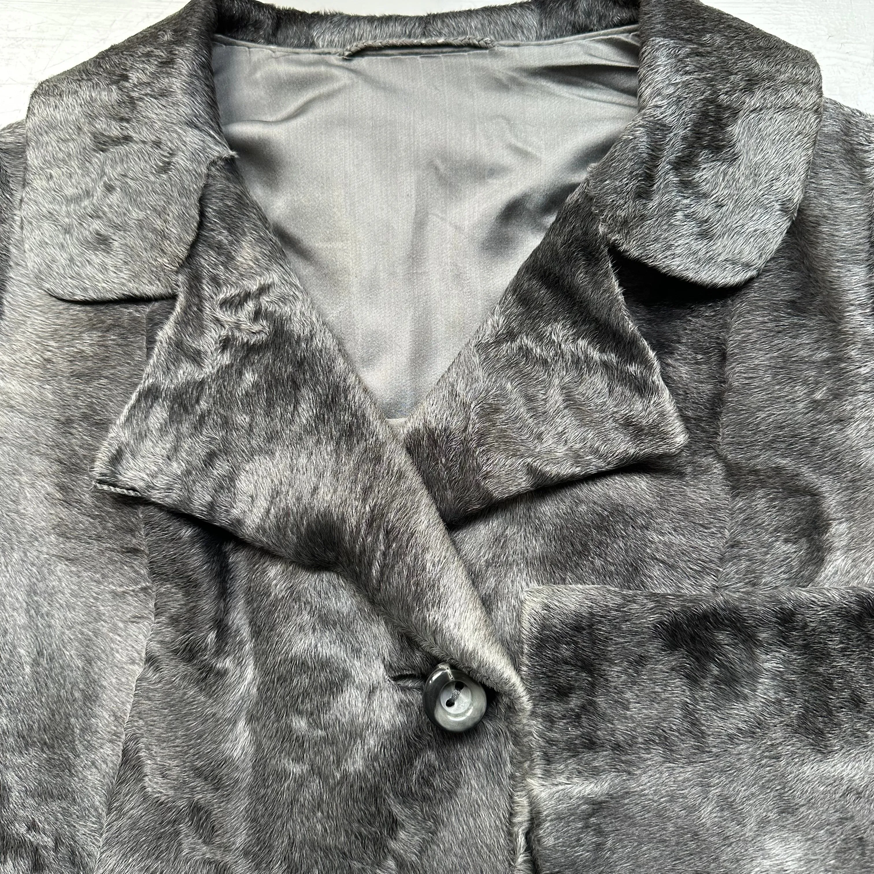 Vintage Gray Coat - size S