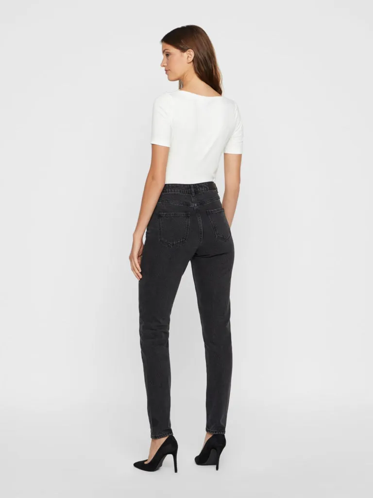 VMJOANA HR MOM LOOSE JEANS LI103
