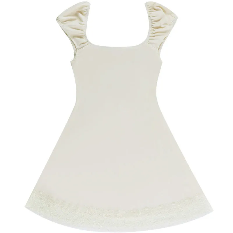 Wendy Hollow Out Lace Sexy Mini Dress