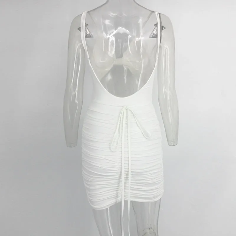 Women's Casual Sheath V-Neck Mini Dress