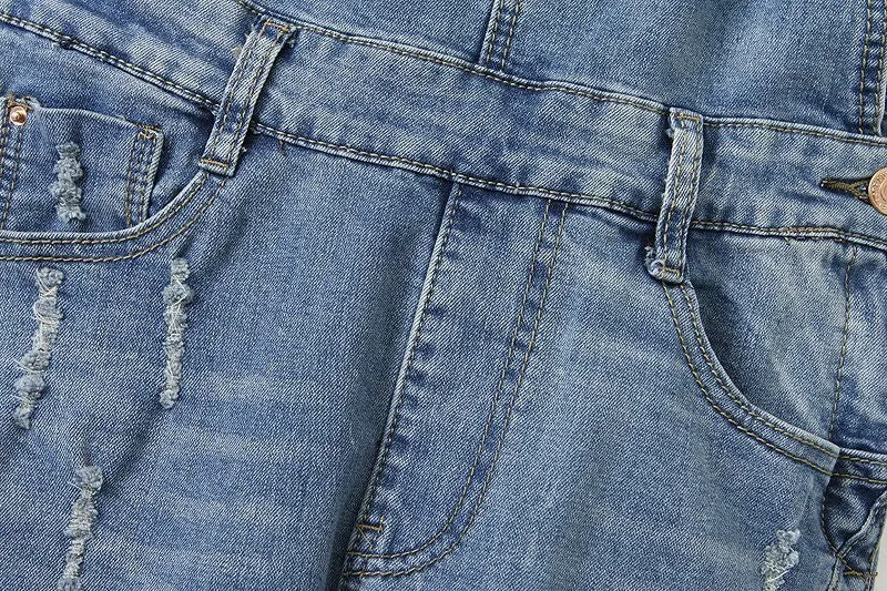 Women's Slim Casual Denim Overall