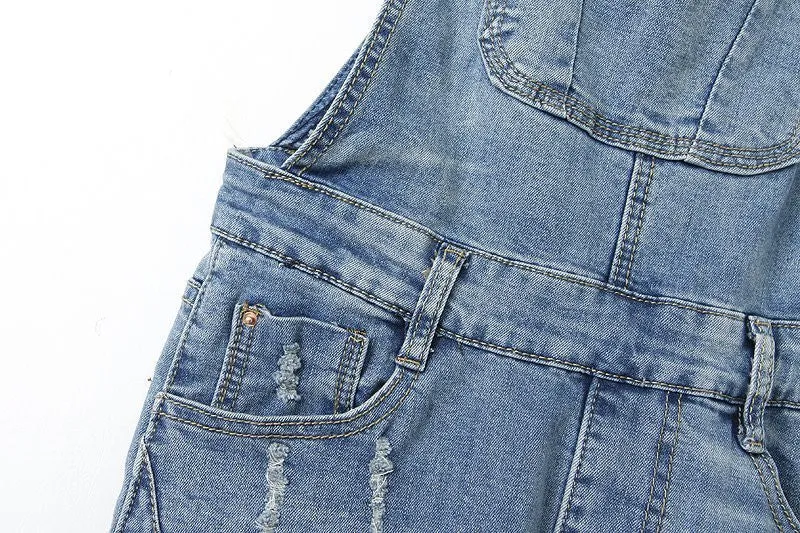 Women's Slim Casual Denim Overall
