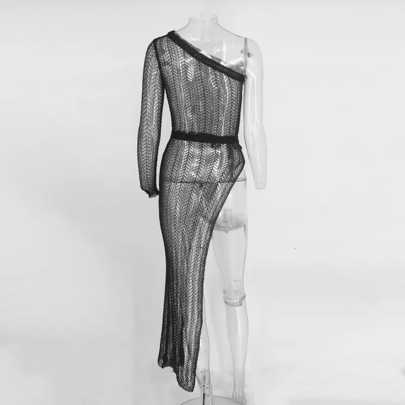 Women's Summer Knitted Sheath Long Dress
