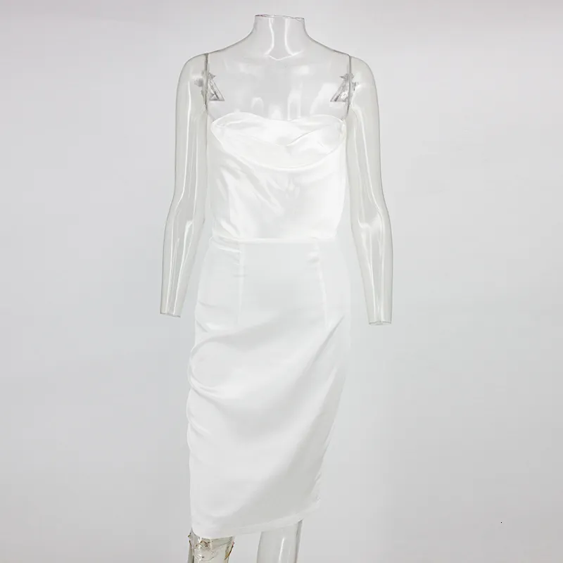 Women's Summer Off-Shoulder Sleeveless Sheath Dress