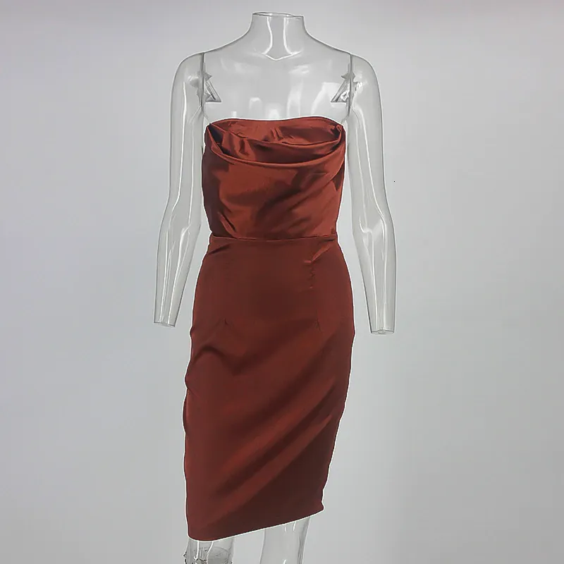 Women's Summer Off-Shoulder Sleeveless Sheath Dress