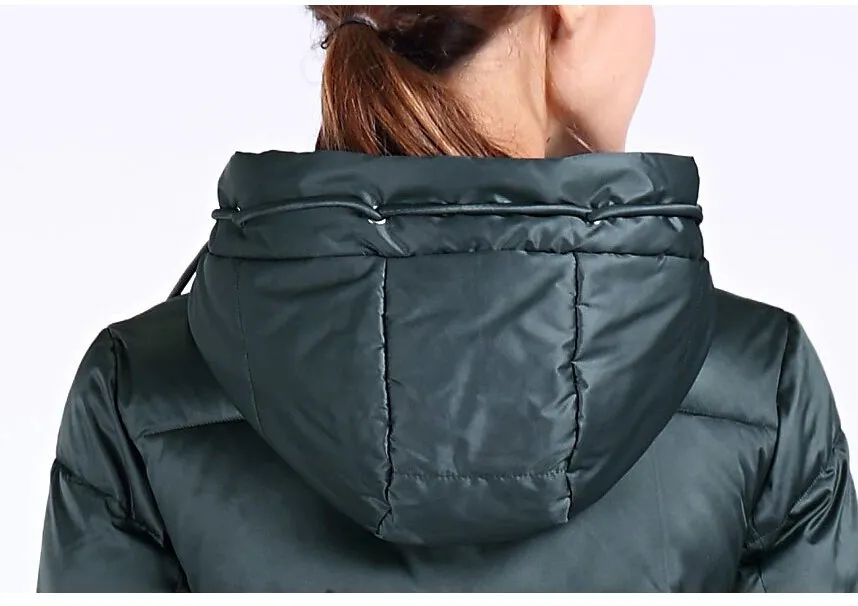 Women's Winter Hooded Warm Long Bio-Fluff Parka