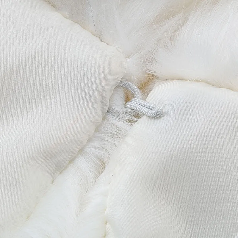 Women's Winter Pocket Faux Fur Coat