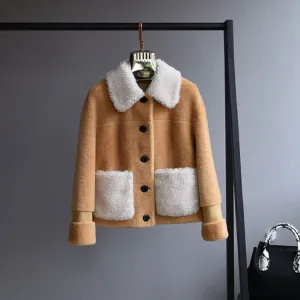 Women's Winter Thick Short Warm Wool Coat